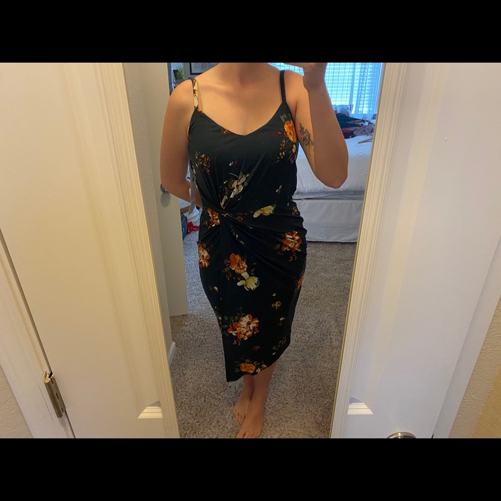 NINE BRITTON MIDI DRESS